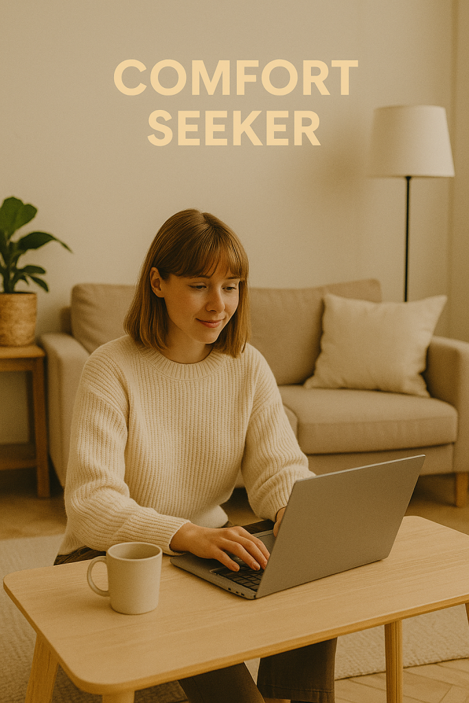 types of digital nomads: comfort seeker